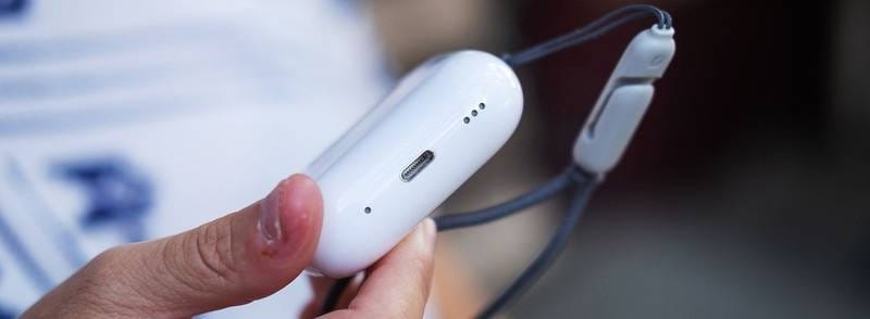 هدفون بی سیم اپل مدل ایرپاد پرو 2 2023 _ تایپ سی اصل